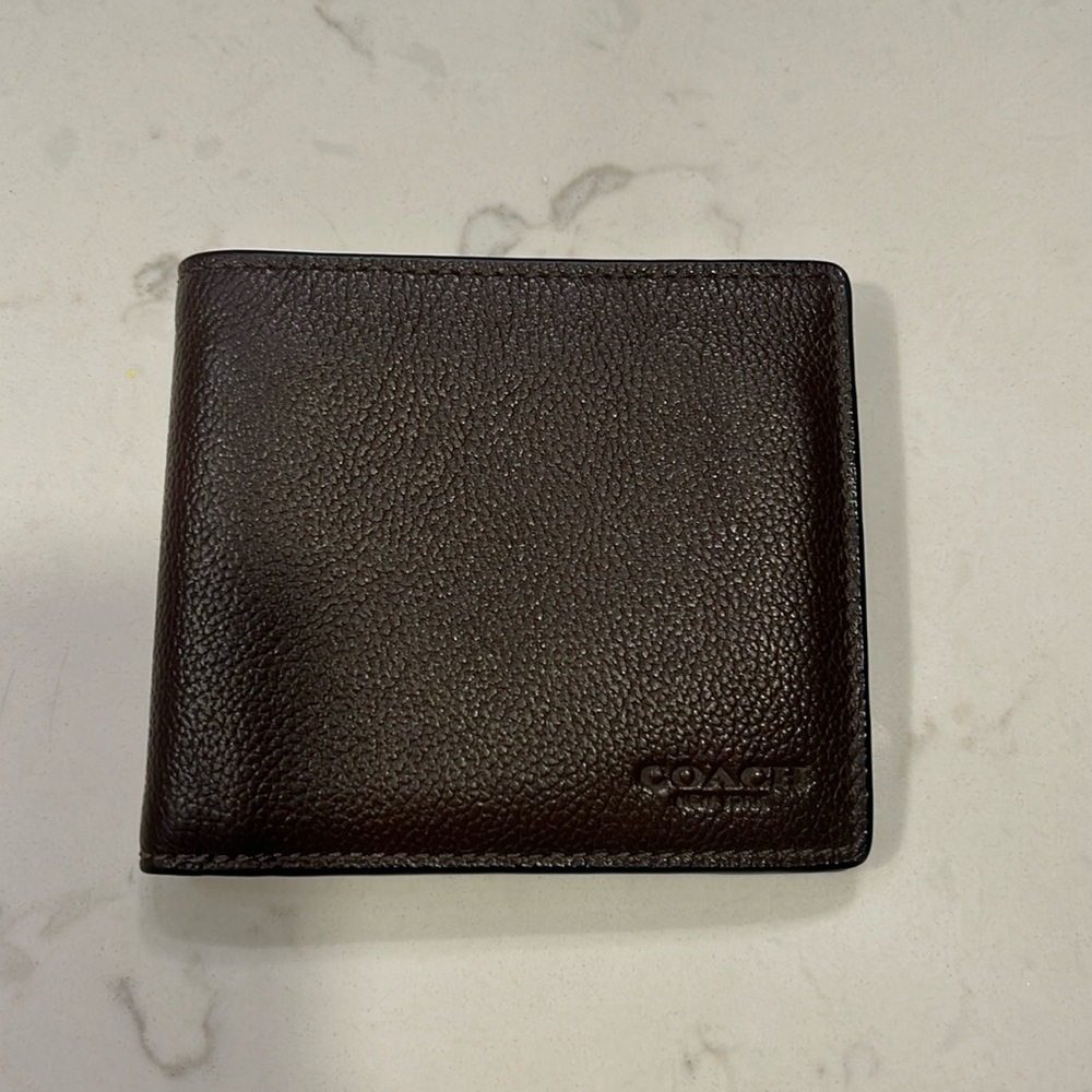 Brown Men’s Coach Wallet